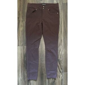 Toad&Co Women's Slim Stretch Trousers - Deep Burgundy